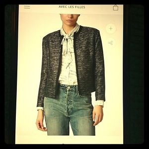 Kensington Raw Edge Tweed Jacket